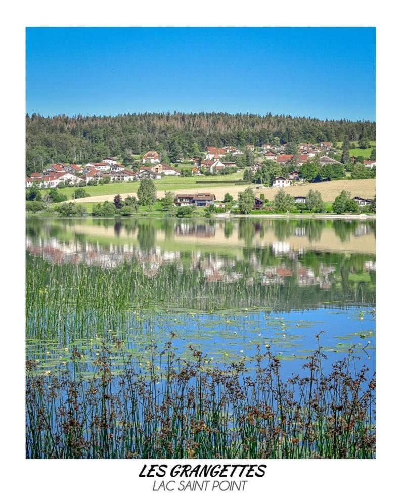 La Parenthese Vue Lac Les Grangettes Extérieur photo