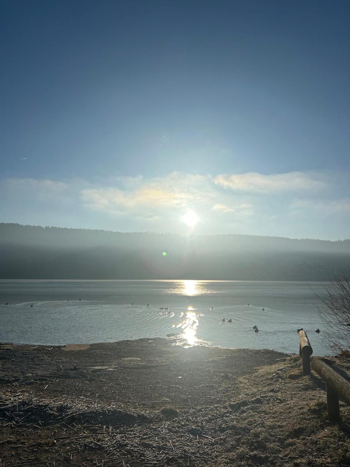 La Parenthese Vue Lac Les Grangettes Extérieur photo